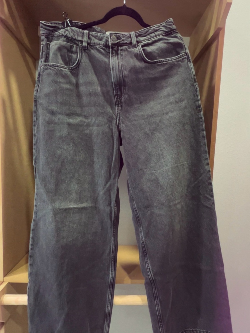 Cotton On Men's Charcoal Straight Jeans